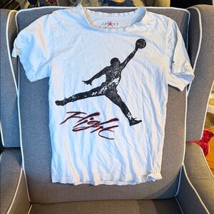 Jordan White and Black Kids Tee